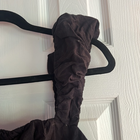 Free People Peplum Style Dress with cute cutout detail and pockets - Picture 4 of 9